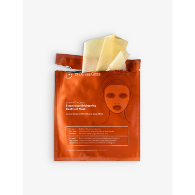Shop Dr Dennis Gross Skincare Vitamin C Lactic Biocellulose Brightening Treatment Mask