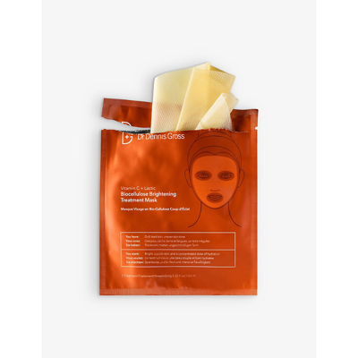 Dr Dennis Gross Skincare Vitamin C Lactic Biocellulose Brightening Treatment Mask