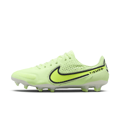 Shop Nike Unisex Tiempo Legend 9 Elite Fg Firm-ground Soccer Cleats In Yellow