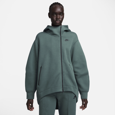 Nike oversize zip discount hoodie