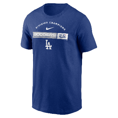Shop Nike Los Angeles Dodgers 2023 National League West Champions  Men's Mlb T-shirt In Blue