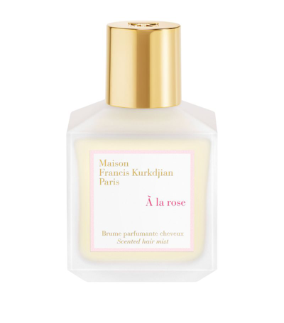 Shop Maison Francis Kurkdjian À La Rose Scented Hair Mist (70ml) In Multi