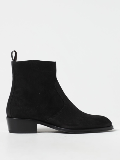Shop Giuseppe Zanotti Boots  Men Color Black