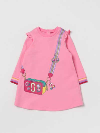Shop Little Marc Jacobs Romper  Kids Color Baby Pink