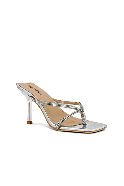 Superdown Jenn Heel In Silver