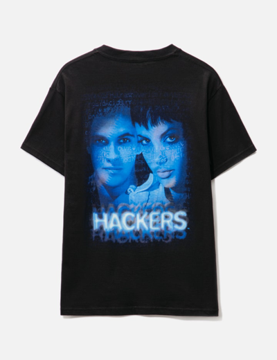 Shop Pleasures Hackers T-shirt In Black