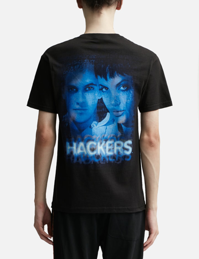 Shop Pleasures Hackers T-shirt In Black