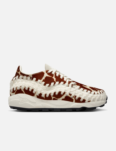 Shop Nike Air Footscape Woven 'cow Print' In Beige