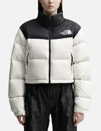 Shop The North Face Nuptse Short Down Jacket In Multicolor