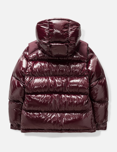 Shop Moncler Karakorum Ripstop Down Jacket In Red