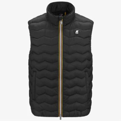 Shop K-way Valen Quilted Warm Black Pure