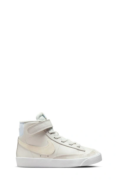 Shop Nike Kids' Blazer Mid '77 High Top Sneaker In Phantom/ Ivory/ Grey/ White