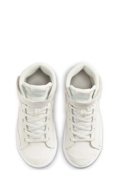 Shop Nike Kids' Blazer Mid '77 High Top Sneaker In Phantom/ Ivory/ Grey/ White