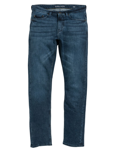 Shop Rodd & Gunn Men's Owaka Five-pocket Jeans In True Blue