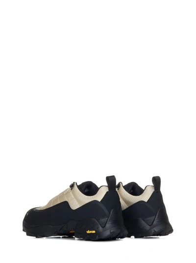 Shop Roa Sand-color Low-top Sneakers In Black