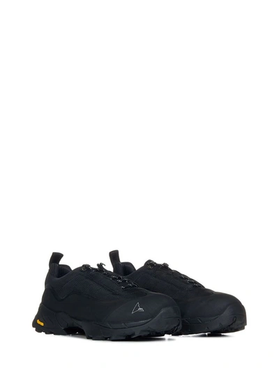 Shop Roa Black Low-top Sneakers