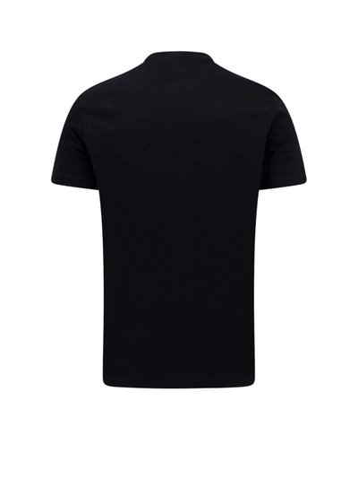 Shop Versace Cotton T-shirt With Iconic Frontal Medusa In Black