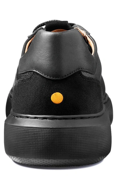 Shop Samuel Hubbard Sunset Sneaker In Black Leather