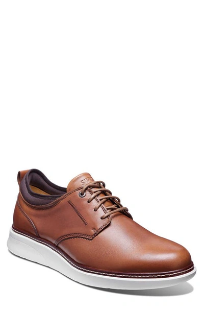 Shop Samuel Hubbard Rafael Plain Toe Derby In Tan Leather