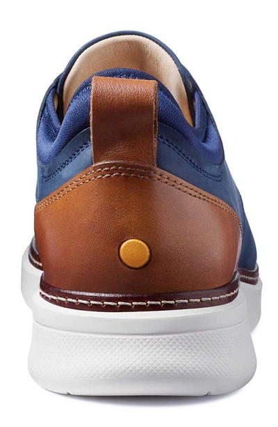 Samuel Hubbard Rafael Plain Toe Oxford Shoe In Navy Nubuck