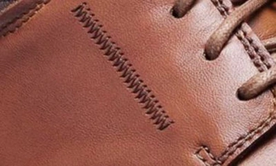 Samuel Hubbard Rafael Plain Toe Derby In Tan Leather