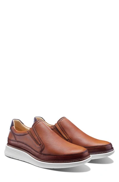 Shop Samuel Hubbard Rafael Slip-on In Tan Leather