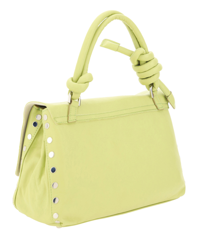 Shop Zanellato Handbag In Green