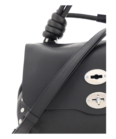 Shop Zanellato Postina Handbag In Black