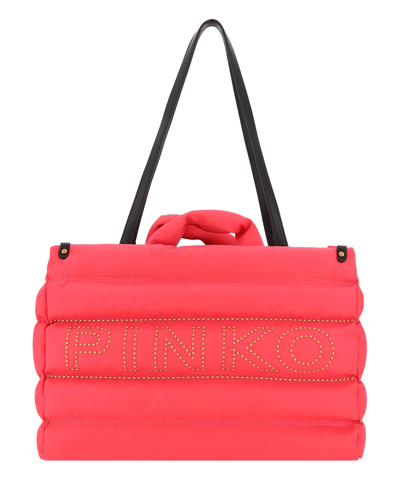 Shop Pinko Tote Bag In Pink