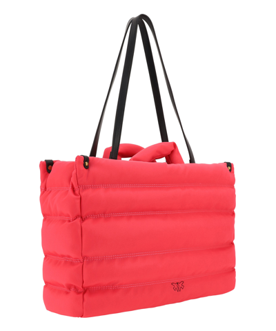 Shop Pinko Tote Bag In Pink