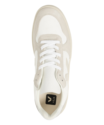 Shop Veja V-10 Sneakers In White