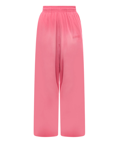 Shop Vetements Sweatpants In Pink