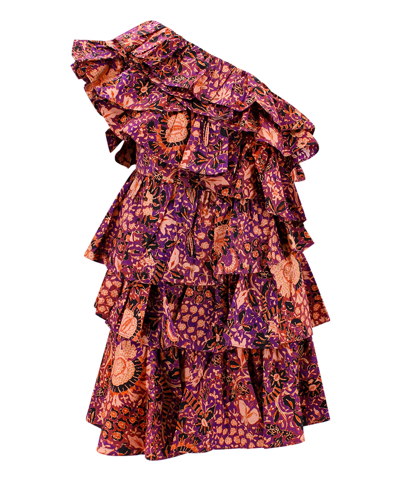 Shop Ulla Johnson Naomi Mini Dress In Multicolor