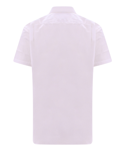 Shop Comme Des Garçons Short Sleeve Shirt In White