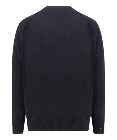 Shop Diesel Sweater In Black