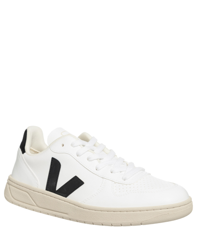 Shop Veja V-10 Sneakers In White