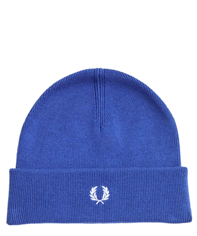 Shop Fred Perry Beanie In Blue