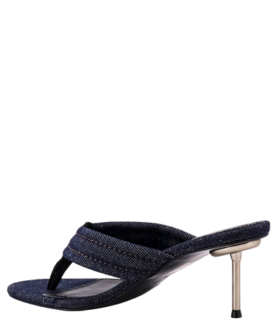 Shop Coperni Heeled Sandals In Blue