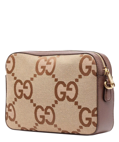 Shop Gucci Crossbody Bag In Brown