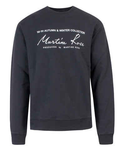 Shop Martine Rose Sweatshirt In Black