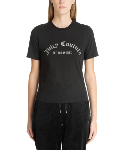 Shop Juicy Couture Noah T-shirt In Black