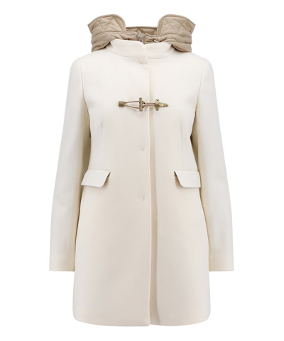 Shop Fay Coat In White