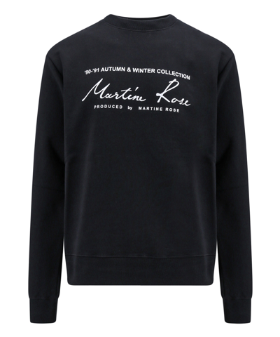 Shop Martine Rose Sweatshirt In Black