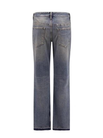 Shop Givenchy Straight Fit Medium Blue Jeans