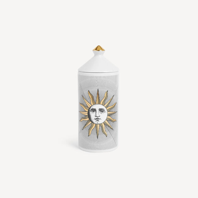 Shop Fornasetti Talvolta Scented Room Spray - Soli Décor - Immaginazione Fragrance In White/black/gold