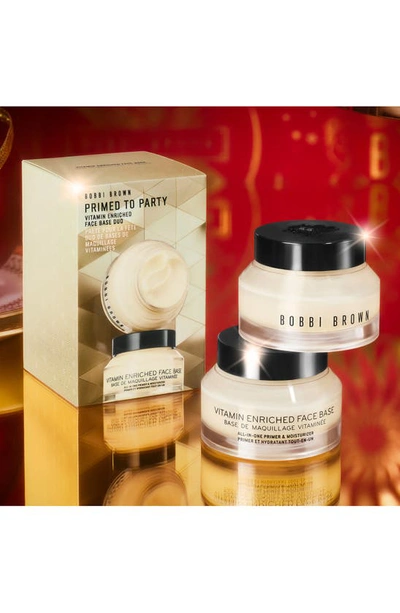 Bobbi Brown Vitamin Enriched Face Base Primer Moisturizer Duo With Vitamin C + Hyaluronic Acid (limited Edition)