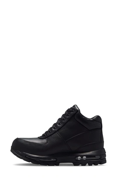 Shop Nike Air Max Goadome Sneaker Boot In Black/ Black/ Black