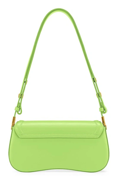 Shop Jw Pei Joy Faux Leather Shoulder Bag In Lime Green