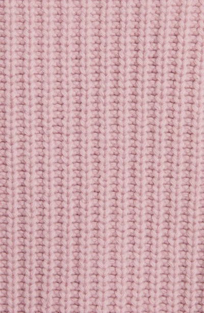 Shop Moncler Chunky Wool Sweater In Pink