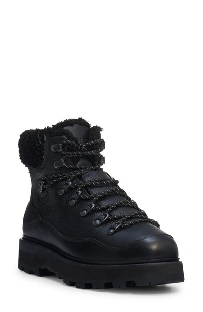 Shop Moncler Peka Trek Hiking Boot In Black